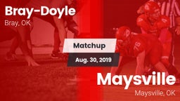 Matchup: Bray-Doyle vs. Maysville  2019