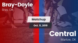 Matchup: Bray-Doyle vs. Central  2019