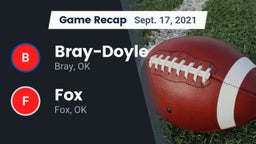 Recap: Bray-Doyle  vs. Fox  2021