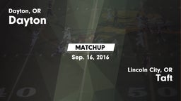 Matchup: Dayton vs. Taft  2016