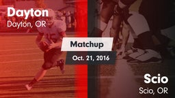 Matchup: Dayton vs. Scio  2016