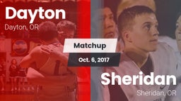Matchup: Dayton vs. Sheridan  2017