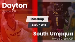 Matchup: Dayton vs. South Umpqua  2018