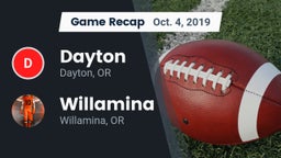 Recap: Dayton  vs. Willamina  2019