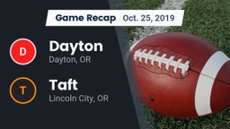 Recap: Dayton  vs. Taft  2019
