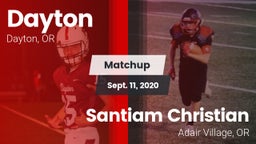 Matchup: Dayton vs. Santiam Christian  2020