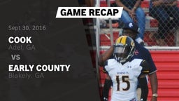 Recap: Cook  vs. Early County  2016