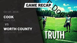Recap: Cook  vs. Worth County  2016
