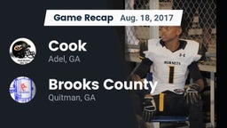 Recap: Cook  vs. Brooks County  2017