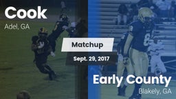 Matchup: Cook vs. Early County  2017