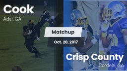 Matchup: Cook vs. Crisp County  2017