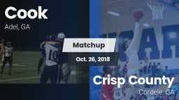 Matchup: Cook vs. Crisp County  2018