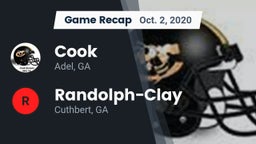 Recap: Cook  vs. Randolph-Clay  2020