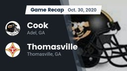 Recap: Cook  vs. Thomasville  2020
