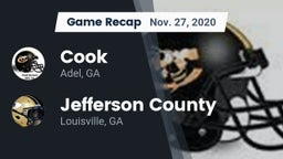 Recap: Cook  vs. Jefferson County  2020