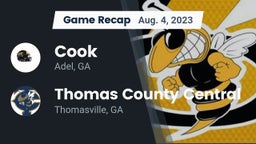 Recap: Cook  vs. Thomas County Central  2023