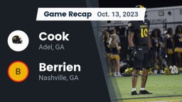 Recap: Cook  vs. Berrien  2023