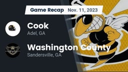 Recap: Cook  vs. Washington County  2023