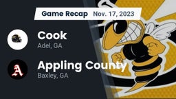 Recap: Cook  vs. Appling County  2023