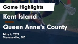 Kent Island  vs Queen Anne's County  Game Highlights - May 6, 2022