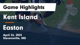 Kent Island  vs Easton  Game Highlights - April 26, 2023