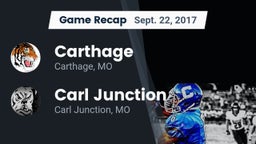 Recap: Carthage  vs. Carl Junction  2017