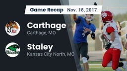 Recap: Carthage  vs. Staley  2017