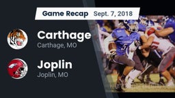 Recap: Carthage  vs. Joplin  2018