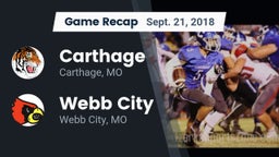 Recap: Carthage  vs. Webb City  2018