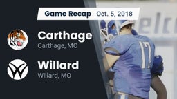 Recap: Carthage  vs. Willard  2018