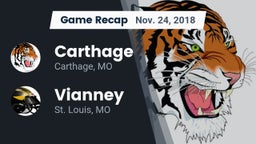 Recap: Carthage  vs. Vianney  2018