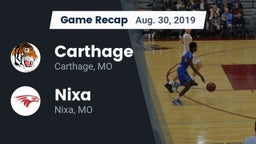 Recap: Carthage  vs. Nixa  2019