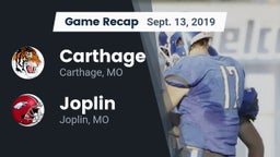 Recap: Carthage  vs. Joplin  2019