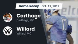 Recap: Carthage  vs. Willard  2019