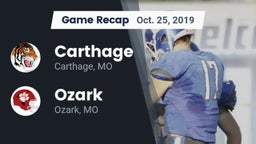 Recap: Carthage  vs. Ozark  2019