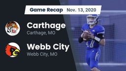 Recap: Carthage  vs. Webb City  2020