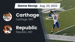 Recap: Carthage  vs. Republic  2023