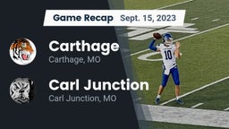 Recap: Carthage  vs. Carl Junction  2023