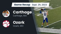 Recap: Carthage  vs. Ozark  2023
