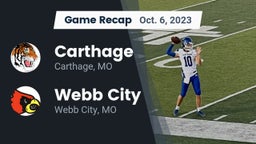 Recap: Carthage  vs. Webb City  2023