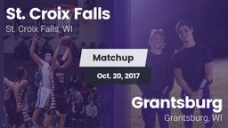 Matchup: St. Croix Falls vs. Grantsburg  2017