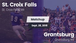 Matchup: St. Croix Falls vs. Grantsburg  2018