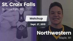 Matchup: St. Croix Falls vs. Northwestern  2019