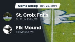 Recap: St. Croix Falls  vs. Elk Mound  2019