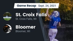 Recap: St. Croix Falls  vs. Bloomer  2021