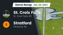 Recap: St. Croix Falls  vs. Stratford  2021