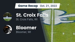 Recap: St. Croix Falls  vs. Bloomer  2022