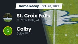 Recap: St. Croix Falls  vs. Colby  2022