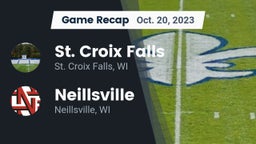 Recap: St. Croix Falls  vs. Neillsville  2023