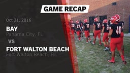 Recap: Bay  vs. Fort Walton Beach  2016